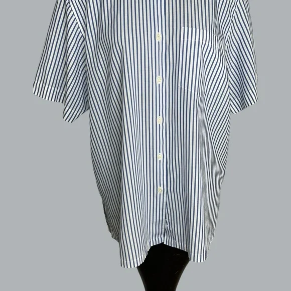 Pendleton stripes short sleeve button down - Picture 4 of 15